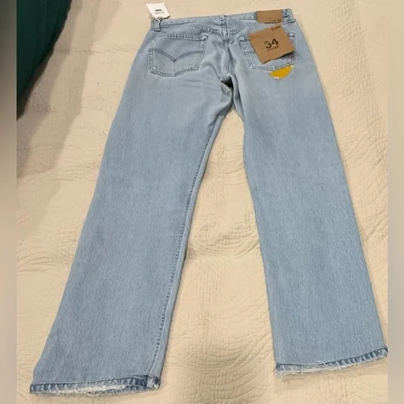 Re/Done Colorful Patchwork Straight Jeans - Picture 5 of 13